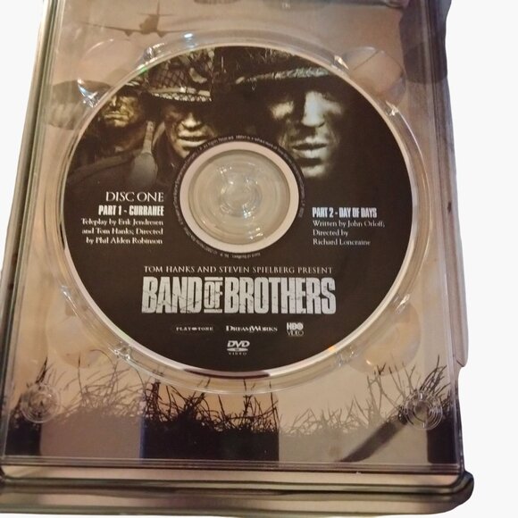 Band Of Brothers DVD Tin Set Tom Hanks Steven Spielberg - Picture 10 of 12
